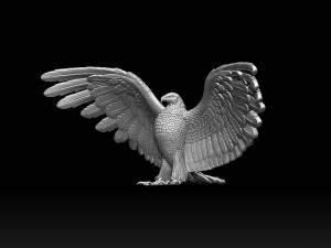 Eagle Modello di stampa 3D
