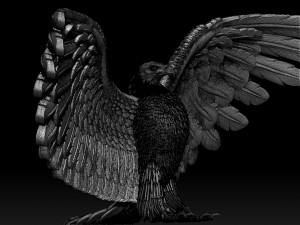 Eagle Modello di stampa 3D