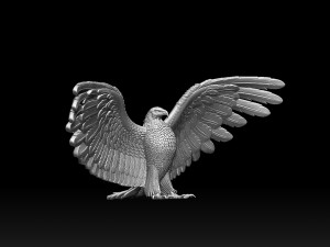 Eagle Modello di stampa 3D