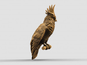 Parrot 3D 打印模型