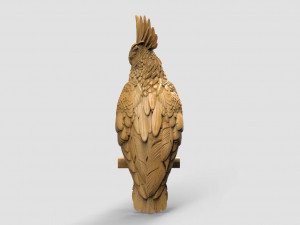 Parrot 3D 打印模型