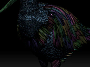 Wading bird 3D Print Model
