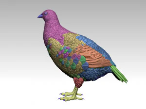 Partridge 3D Print Model