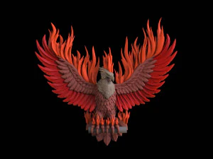 Phoenix 3D Print Model