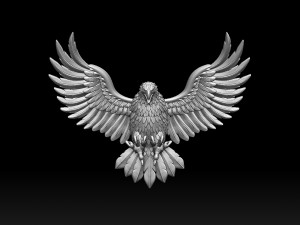 Eagle 3Dプリントモデル