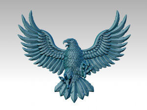 Eagle Modelo de impresión 3D