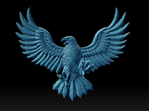 Eagle 3D-printmodel
