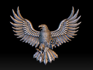 Eagle 3D-printmodel