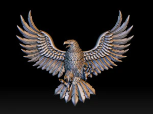 &Aacute;guila Modelo de impresión 3D