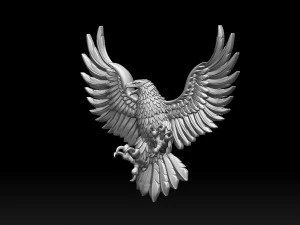 &Aacute;guila Modelo de impresión 3D