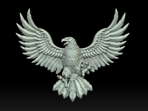 Eagle 3D-printmodel
