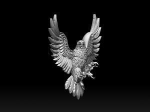 Eagle 3D-printmodel