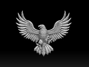 Eagle 3D-printmodel