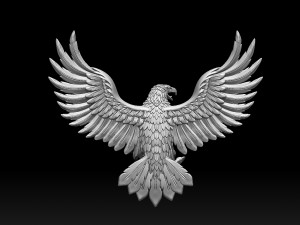 Eagle 3D-printmodel