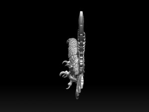Eagle 3D-printmodel