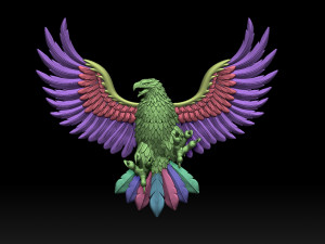 Eagle 3D-printmodel