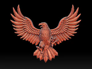 &Aacute;guila Modelo de impresión 3D