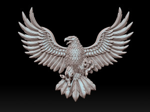 Eagle 3D-printmodel