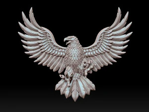 &Aacute;guila Modelo de impresión 3D