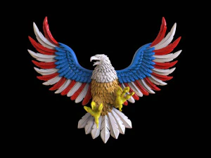&Aacute;guila Modelo de impresión 3D