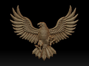Eagle 3D-printmodel