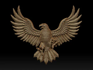 &Aacute;guila Modelo de impresión 3D
