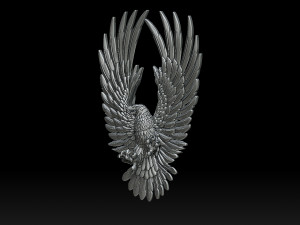 Eagle Modelo de Impressão 3D