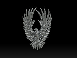 Eagle Modelo de Impressão 3D