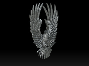 Eagle Modelo de Impressão 3D