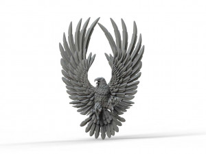 Eagle Modelo de Impressão 3D