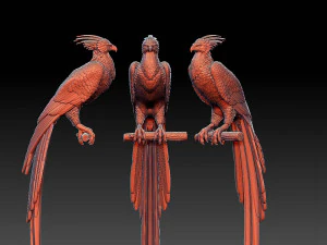 フェニックス 3Dプリントモデル