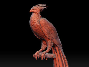 F&eacute;nix Modelo de impresión 3D