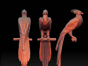 F&eacute;nix Modelo de impresión 3D