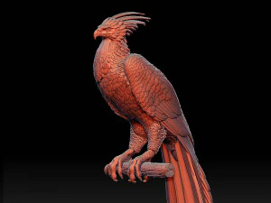 F&eacute;nix Modelo de impresión 3D