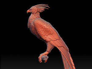 F&eacute;nix Modelo de impresión 3D