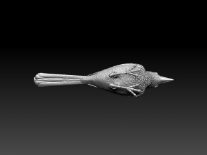 Wagtail 3D 프린트 모델