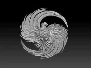 Phoenix 3D Print Model
