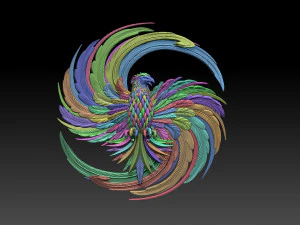 Phoenix 3D Print Model