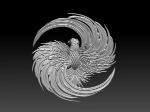 Phoenix 3D Print Model