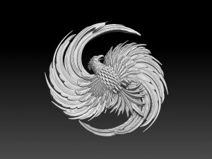 Phoenix Modelo de impresión 3D