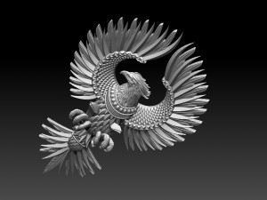 Phoenix Modelo de Impressão 3D
