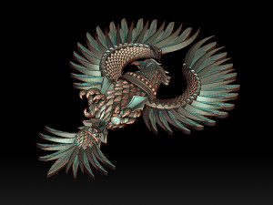 Phoenix Modelo de Impressão 3D