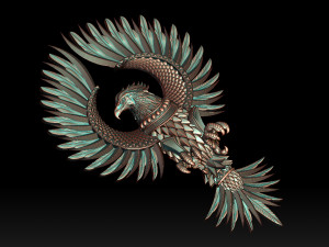 Phoenix Modelo de Impressão 3D