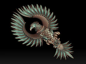 Fenice Modello di stampa 3D