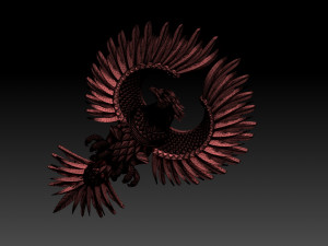 Phoenix Modelo de Impressão 3D