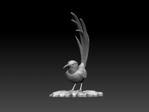 Colibri humming bird Model Cetak 3D