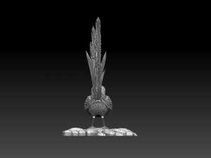 Colibri humming bird Model Cetak 3D