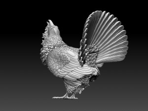 Capercaillie Model do druku 3D