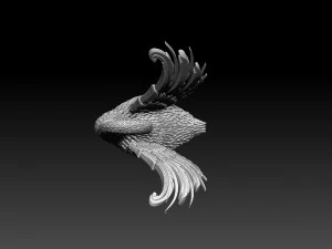 Swan sculpture 3D Print Model