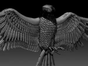 &Aacute;guila Modelo de impresión 3D